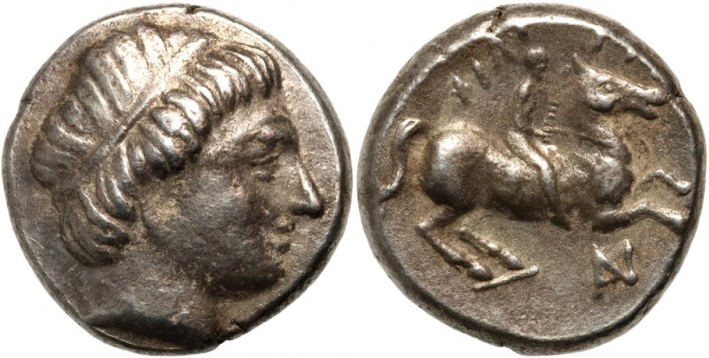 Greece, Macedonia, Philip II, posthumous issue 323-315 BC, 1/5 Tetradrachm, Amph...