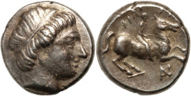 Greece, Macedonia, Philip II, posthumous issue 323-315 BC, 1/5 Tetradrachm, Amphipolis