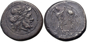 Roman Republic, Anonymous 215-211 BC, Victoriatus, Campania