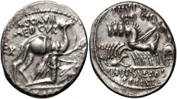 Roman Republic, M. Aemilius Scaurus Pub. Plautius Hypsaeus 58 BC, Denar, Rome