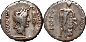 Roman Republik, Q. Caecilius Metellus Pius Scipi 47-46 BC, Denar, Rome