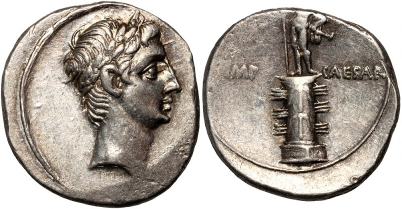 Roman Empire, Octavian, Denar 30-29 BC, Rome? Weight 4,11 g, 18 mm. Nice details...