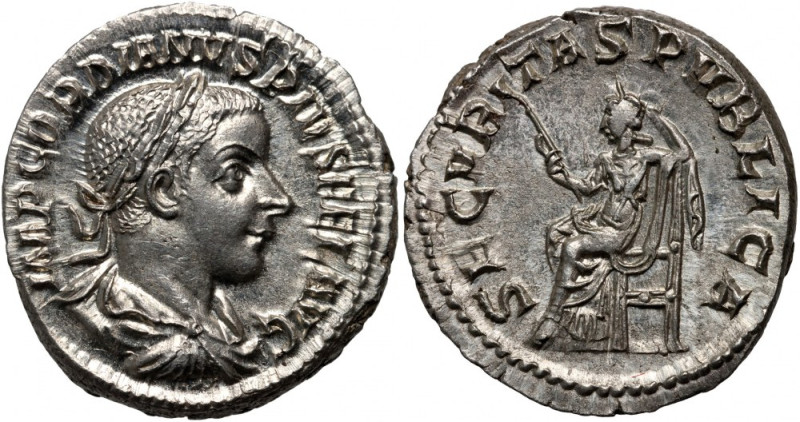 Roman Empire, Gordian III 238-244, heavy Denar, Antoninian weight, Rome Weight 3...