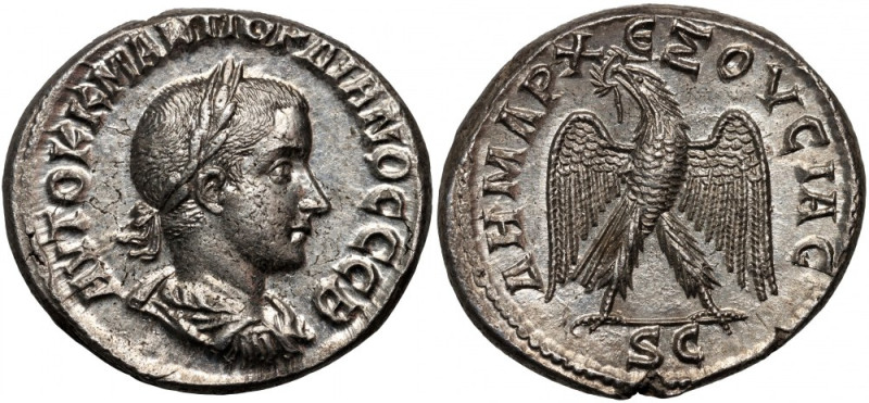 Roman Empire, Gordian III 238-244, Tetradrachm, Antioch Weight 11,64 g, 26 mm. W...