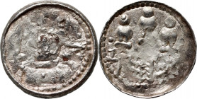 Bolesław II Śmiały 1058-1080, denar królewski, Kraków