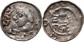 Władysław I Herman 1081-1102, denar, Kraków