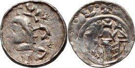Władysław I Herman 1081-1102, denar, Kraków