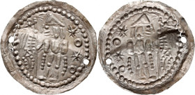 Bolesław V Wstydliwy 1243-1279, brakteat, Kraków