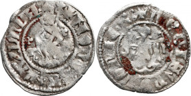 Kazimierz III Wielki 1333-1370, kwartnik (półgrosz), Kraków R4