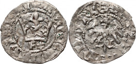 Władysław Jagiełło 1386-1434, półgrosz, Wschowa, sygnatura F‡