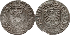 Zygmunt I Stary, szeląg 1525, Gdańsk R4
