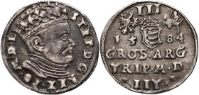Stefan Batory, trojak 1584, Wilno