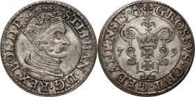Stefan Batory, grosz 1579, Gdańsk