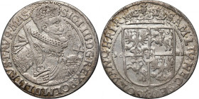 Zygmunt III Waza, ort 1621, Bydgoszcz, bez ozdobników przy tarczy na rewersie
