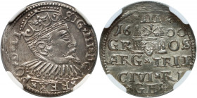 Zygmunt III Waza, trojak 1600, Ryga