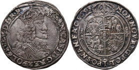 Jan II Kazimierz, ort 1653 AT, Poznań, tarcza owalna