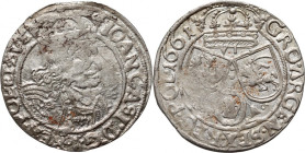 Jan II Kazimierz, szóstak 1661 GBA, Lwów