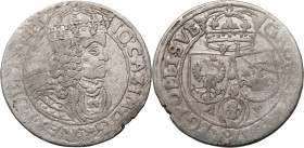 Jan II Kazimierz, szóstak AT, bez daty, Lwów R5