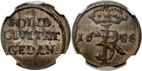Jan III Sobieski, szeląg 1688, Gdańsk