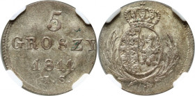 Księstwo Warszawskie, Fryderyk August I, 5 groszy 1811 IS, Warszawa