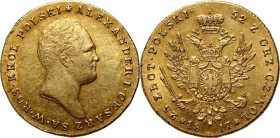 Królestwo Kongresowe, Aleksander I, 25 złotych 1817 IB, Warszawa