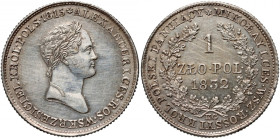 Królestwo Kongresowe, Mikołaj I, 1 złoty 1832 KG, Warszawa