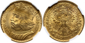 II RP, 20 złotych 1925, Warszawa, Bolesław Chrobry