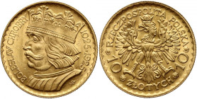 II RP, 10 złotych 1925, Warszawa, Bolesław Chrobry