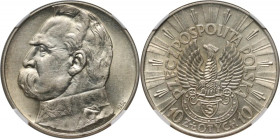 II RP, 10 złotych 1934, Warszawa, Józef Piłsudski, Orzeł Strzelecki