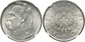 II RP, 10 złotych 1939, Warszawa, Józef Piłsudski