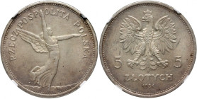 II RP, 5 złotych 1931, Warszawa, Nike