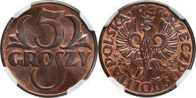 II RP, 5 groszy 1937, Warszawa
