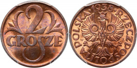 II RP, 2 grosze 1938, Warszawa