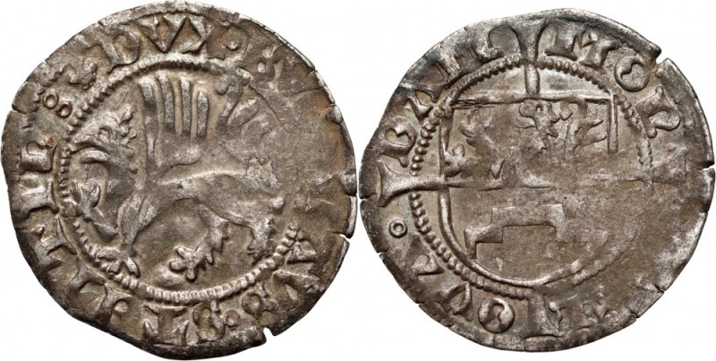 Pomorze, Bogusław X 1478-1523, szeląg bez daty, Dymin Waga 1,23 g. Reference: Ko...