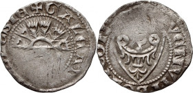 Śląsk, Księstwo Jaworsko-Świdnickie, Bernard II Świdnicki lub Henryk I Jaworski lub Bolko II i Henryk II, kwartnik ok. 1301-1312, Lwówek