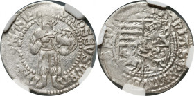 Śląsk, Wrocław, Maciej Korwin 1469-1490, pógrosz bez daty R4