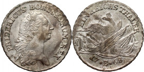 Śląsk pod panowaniem pruskim, Fryderyk II, talar 1768 B, Wrocław