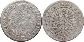 Śląsk, Księstwo Legnicko-Brzesko-Wołowskie, Jerzy III Brzeski, 15 krajcarów 1661 EW, Brzeg