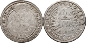 Śląsk, Księstwo Legnicko-Brzesko-Wołowskie, Chrystian Wołowski, 15 krajcarów 1663, Brzeg