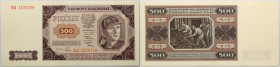 PRL, 500 złotych 1.07.1948, seria BK