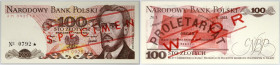 PRL, 100 złotych 17.05.1976, WZÓR, No. 0792, seria AM