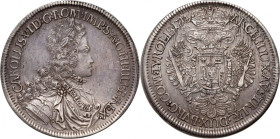 Austria, Charles VI, Thaler 1714, Hall