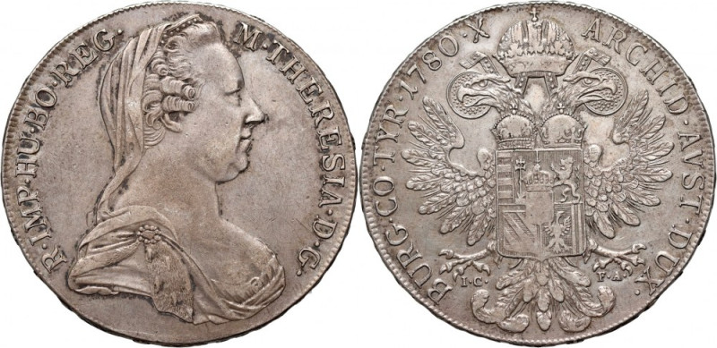 Austria, Maria Theresia, Thaler 1780 ICFA, Vienna Silver 27,90 g. Srebro 27,90 g...