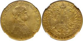 Austria, Ferdinand I, 4 Ducats 1848 A, Vienna