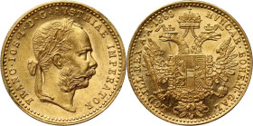 Austria, Franz Joseph I, Ducat 1889, Vienna