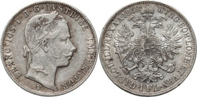 Austria, Franz Joseph I, Florin 1862 V, Venice