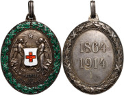 Austro-Węgry, Srebrny Medal Honorowy Czerwonego Krzyża 1914