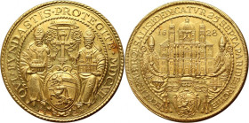 Austria, Salzburg, Paris von Lodron, 10 Ducats 1628 (1928), RESTRIKE