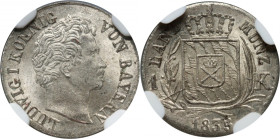 Germany, Bavaria, Ludwig I, Kreuzer 1835