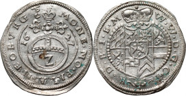 Germany, Palatinate-Neuburg, Wolfgang Wilhelm, 2 Kreuzer 1627